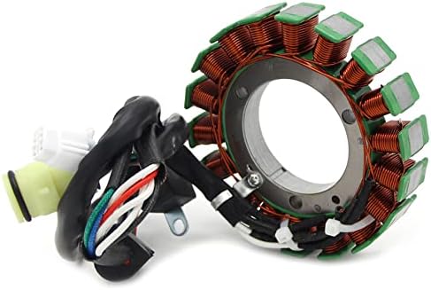 Generator Magneto Stator Coil for Yamaha YFM350FWA Grizzly 350 4WD/Hunter/IRS for Yamaha YFM400F Grizzly 400 Hunter for Yamaha YFM450FWA YFM450FWAN YXR450 YFM350A