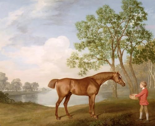 Pintura murales lienzo George Stubbs: cuadro de calabaza vintage para dormitorio
