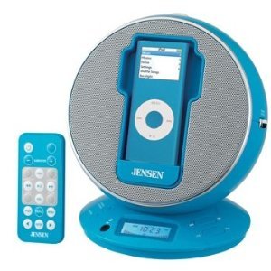 Jensen JIMS-195 Docking Digital Music System with iPod docked