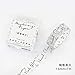 Produktbild Dekoratives Klebeband Für Scrapbooking 2Pcs Jugendliche Washi Tape Diy Aufkleber Scrapbooking Masking Tape Label Aufkleber Briefpapier C.