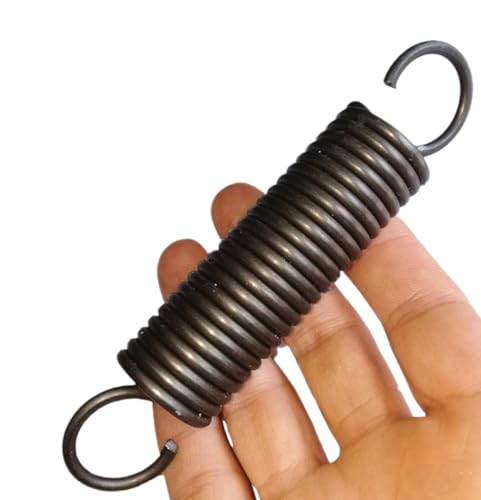 Ressort de tension acier 4x44x250mm traction mécanique double crochet S - 7