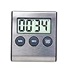 Mini Digital Alarm Clock for Kitchen Appliances Timer 24 Hour Countdown Timer for Cooking, Study, Sports, Meeting, Parking, Medication