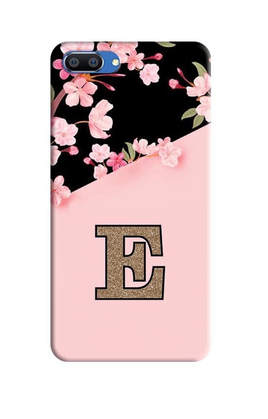 Image of InkTree 3D Printed Hard Back Cover for Realme C1(Alphabet E)