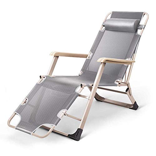 Sillas plegables de gravedad cero, tumbonas portátiles para patio con tela transpirable, soporta 200 kg, cómodas para uso en jardín o playa, incluye cojín 3D, 2 paquetes