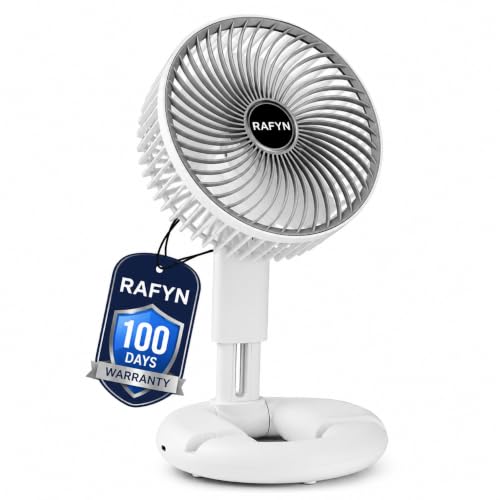 RAFYN USB-Rechargeable Portable Desktop Fan (Foldable)