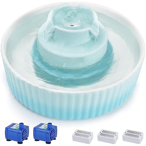Lawfery Ceramic Cat Water Fountain Cover