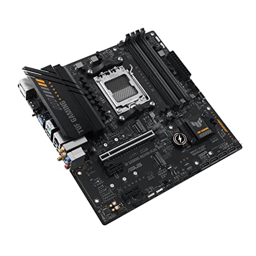 ASUS TUF GAMING A620M-PLUS WIFI Mainboard Sockel AMD A620 (Ryzen 7000, micro-ATX, DDR5 Speicher, PCIe 4.0, Wi-Fi 6, USB 3.2 Gen 2, Aura Sync) – Bild 6