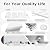 WoveN SounD Acoustic Panels, Snow White, 4 Pack, 47.2x23.6 in