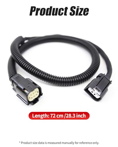 Image of Rear View Backup Camera Wiring Harness & Tailgate Backup Camera Wire Harness for Ford F150 2011-2014, Black