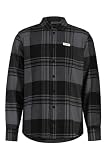 Maloja Uomo AblancaM. Camicia, Deep Black Check, XL