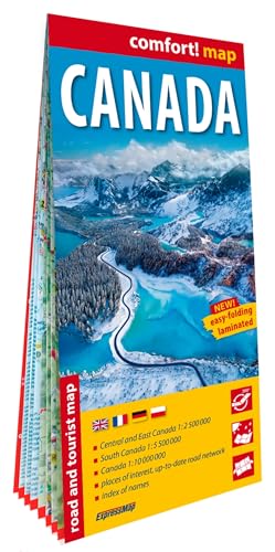 Canada 1/2.500.000 (carte grand format laminée)