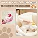 Waschzauber, Haustier Badebürste, Hunde Waschbürste Mit Seifenspender, Badehund Schönheit Massagebürste, Hundekatze Dusche für Reinigung, Haarentfernung Und Grooming (Gelb)