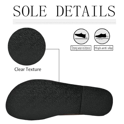 Men's Genuine Leather Hook Loop Fisherman Sandals Hollow Out Breathable Lightweight Slip On Closed Toe Summer Casual Flat Sandals for Driving Walking Beach Shoes4