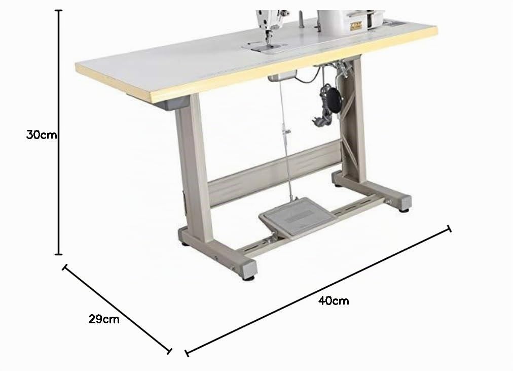 JUKI DDL-8000A Direkttantrieb Lockstitch USB Voice Fadenschneider Tischnähmaschine, Aluminium, Weiß