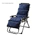 Produktbild Seasaleshop Auflage Für Deckchair Garten-Liege Flair, Universal Mat Abnehmbare Geflochtenen Stuhl Klapp Lounge Chair Pad Einteiliges Kissen Schaukelstuhl Kissen Plüsch.