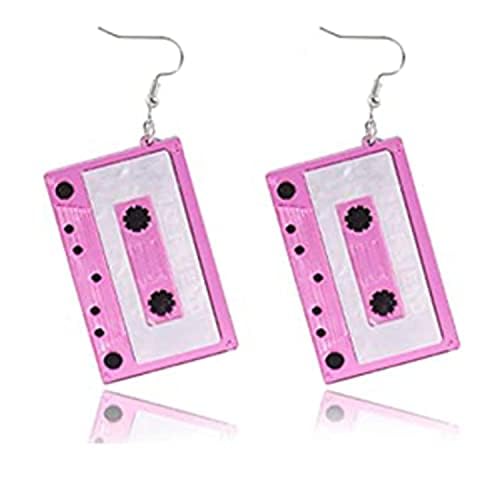 Boucles d'oreilles vintage écrou années 80 - Boutique Vintage