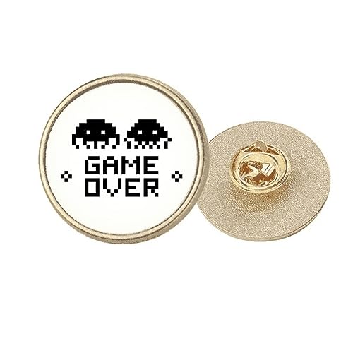 Broche Game Over Little Monster pour personnaliser un sac à dos en toile