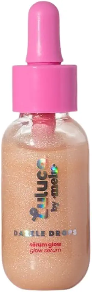 Melu Sérum Glow Dazzle Drops Luluca By Melu Rrs3301 – Sérum facial com ingredientes calmantes, Niacinamida e Ácido Hialurônico que proporcionam pele saudável e brilho natural.