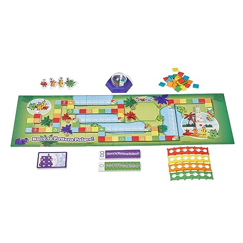 Learning Resources Numberblocks Brettspiel „Wettlauf zum Musterpalast“, Numberblocks-Geschenke, Mathespiele für Kinder ab 3 Jahren… – Ansicht 2