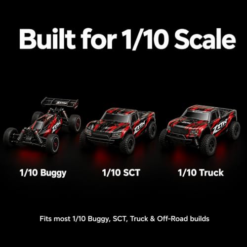 ZTW Beast G2 SL 120A ESC 2-4S Waterproof Sensorless Brushless Speed Controller 6V/3A SBEC for 1/10 RC Car SCT Truck Buggy