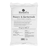 HaGaFe Rasenkalk & Gartenkalk Kalk, Gewicht: 15 Kg Für 300 M²