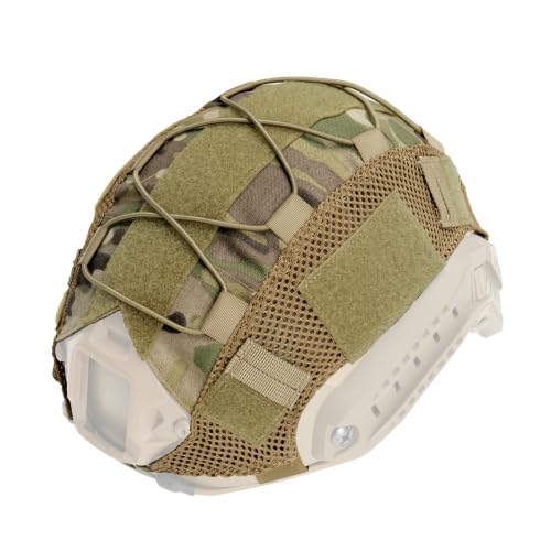 IDOGEAR Tactical Helmet Cover for Fast Helmet Covers Airsoft Military Paintball Hunting Shooting Gear (Multicam)