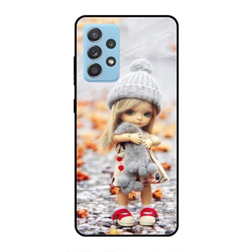 Image of SmashItUp Girl Design | Baby Girl | Doll Designer Printed TPU Metal Case Mobile Back Cover for Samsung A53 5G