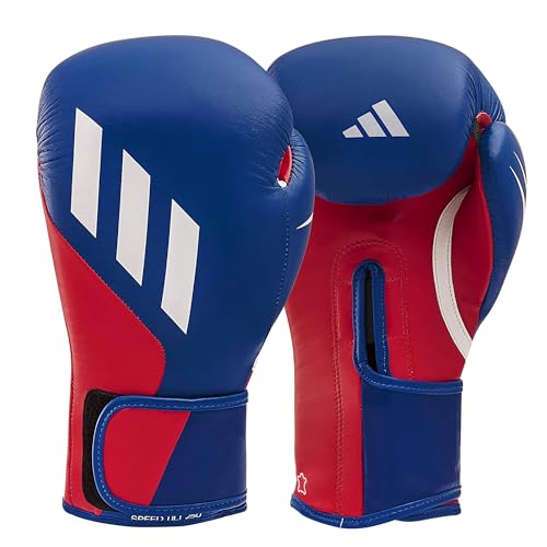 adidas Guanti da boxe Tilt 250 da uomo, blu/rosso, 10 oz EU