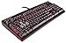 Corsair Gaming STRAFE MX Silent Mechanical Keyboard, Backlit Red LED, Cherry MX Silent