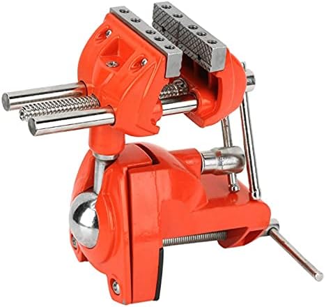 AIWFL 360 Degree Rotating Bench Vise Adjustable 70mm Jaw Width Table Vise Multifunctional Workbench Woodwork Clamp Vise