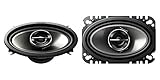 Aramid-Faser Dämpfer Pioneer TS-G4644R 200W (4 x 15.24 cm 2- Wege Koax Lautsprecher