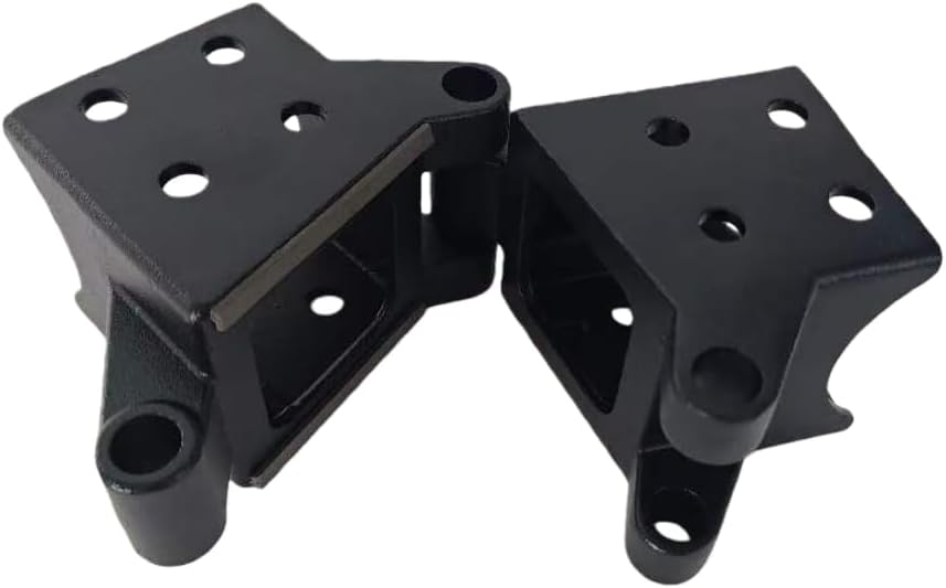 Folding Trailer Tongue Kit 11000 Lbs Towing Capacity Trailer Tongue Hinge for 3.5 x 3.5 Inch Beam, Swing Away Tongue Extension with Heavy-Duty Bolt-On Design for Boat RV Trailer Garage Storage