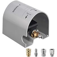 Tool Daily Hochdruckreiniger-Fußventil für Abwasser-Jetter Kit, als Hochdruckreiniger-Kugelhahn, 4000 PSI