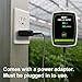 WiFi PAR Meter – Real-Time Light Intensity Monitor with Graph Recording | Measures PAR (400–700nm) and UVA for Grow Lights, Greenhouses
