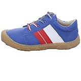 Baby - Lauflernschuhe Ricosta Jungen klassischer Stiefel Pepino Rocky Schnürschuh Leder- glatt / genar blau Gr. 26