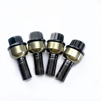 Amazon.co.jp: Car Wheel Bolts Compatible With Porsche For Macan 4pcs ...