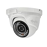 4MP POE Security Camera Outdoor/Indoor,KINGKONGSMART 1440P Video Surveillance Camera,Onvif IP Cam with Audio,IR Night Vision,IP67 Weatherproof,Motion Detection