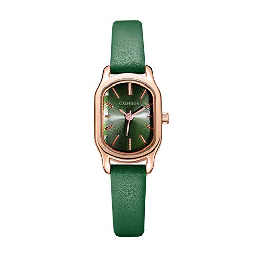 COOKI Women's Strap Watch Analog Quartz Stainless Steel Dial Flower Gemstone Watch Luxury Lady Girls Wristwatch Women Watches Green COOKI Women's Strap Watch Analog Quartz Stainless Steel Dial Flower Gemstone Watch Luxury Lady Girls Wristwatch Women Watches Green