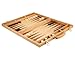 Produktbild Christopher Holz Backgammon-Set  45,7 cm Koffer Board Spiel mit Holz Teile  Extra Groß