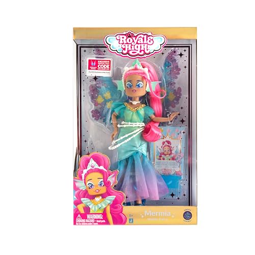Image of Royale High 9 inch Fashion Doll - Water Fairy, Wave 1, Series 1 Doll - Fairy Journal, Comb, and Virtual Item Code Included - Ages 5+