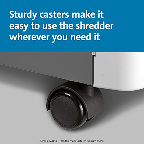 Image of Kensington Shredder - New OfficeAssist 600-Sheet Auto-Feed Micro Cut Anti-Jam Heavy Duty Shredder with 29 gallons Waste Capacity, Lockable Chamber and 4 Casters (K52052AM)