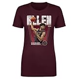 500 LEVEL Jarrett Allen Cleveland Cavaliers Shirt for Women - Jarrett Allen Cleveland Cavaliers Premiere WHT (Maroon, Large)