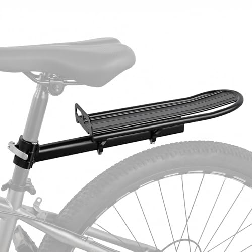 Bike Rear Rack, Adjustable Bike Cargo Rack with Quick Release