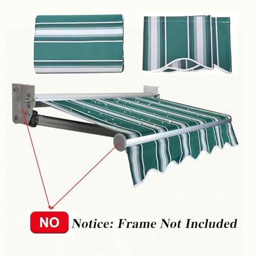Cubierta superior de toldo duradera lona de repuesto resistente UV 3