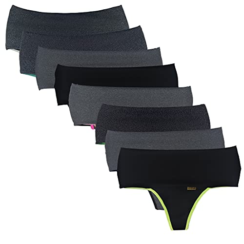 Kit 10 Calcinhas Com Compressão Para Barriga Fit (M)