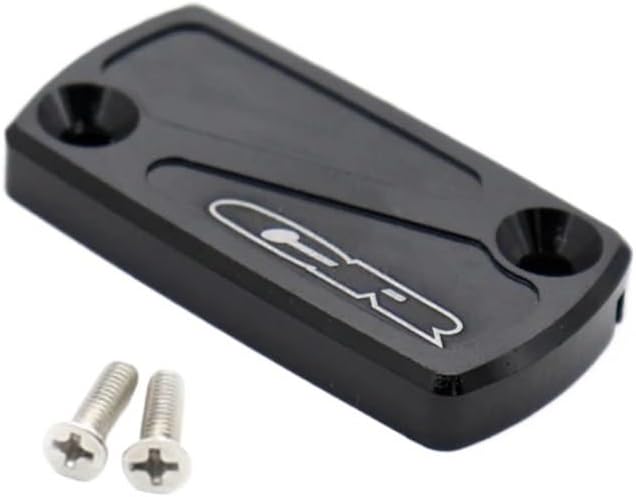 Guard Brake Fluid Reservoir Front Rear Brake Reservoir Cover for CR 125R 250R 2002-2007 CR125R CR250R 2004 Motorcycle Brake Pump Oil Fluid Caps CNC
