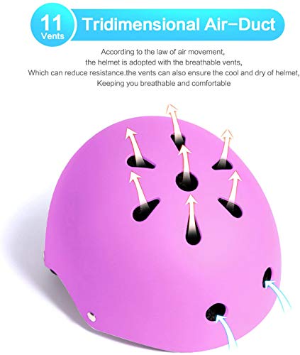 Image of Adjustable Helmet for Ages 3-16 Kids Toddler Boys Girls Youth,Protective Gear with Elbow Knee Wrist Pads for Multi-Sports Skateboarding Bike Riding Scooter Inline skatings Longboard Roller Skate