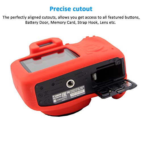 Funda Easy Hood para Canon EOS 3000D/4000D roja miniatura 5