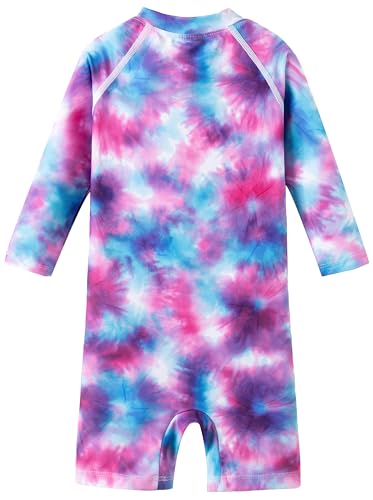 Image of UMELOK Baby Girl Swimsuit Infant Rash Guard Swimwear Bathing Suit