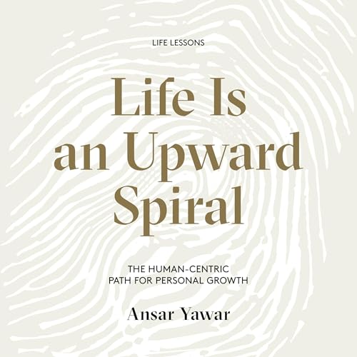 Diseño de la portada del título Life Is an Upward Spiral